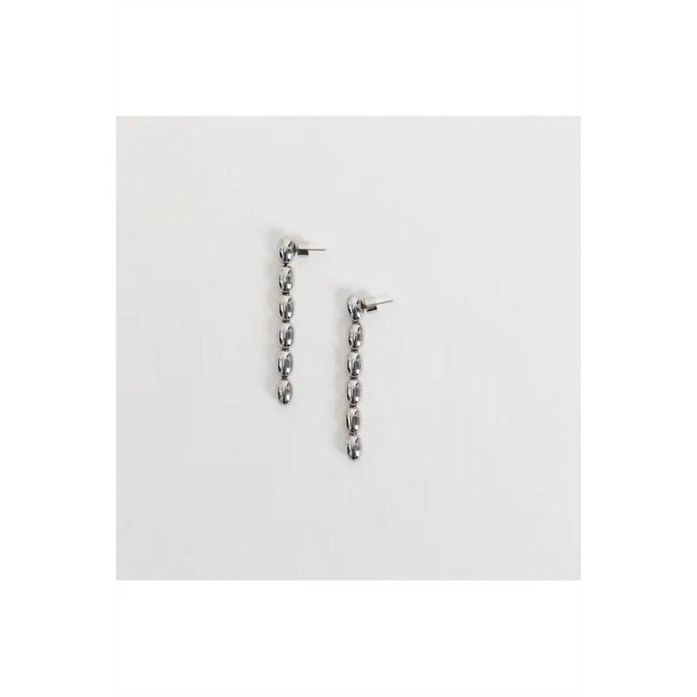 NEW HEAVEN MAYHEM women's edith earrings in silver
